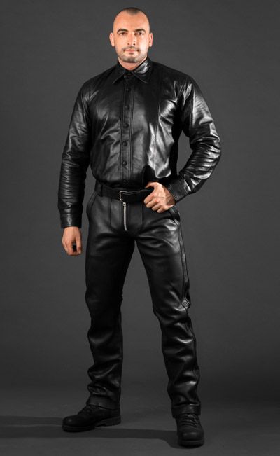 Leather-Racer-Pants - Leather Maniacs
